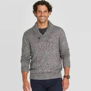 Goodfellow & Co Charcoal V-Neck Sweater